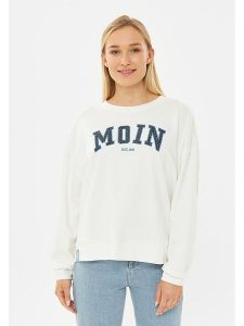 Derbe Bluza w kolorze białym rozmiar: L. Białe bluzy Derbe, l, bez wzorów, z bawełny, bez kaptura. Za 127,35 zł.