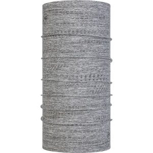 Komin na szyję - Bandana BUFF Dryflx® Solid. Szare szaliki Buff, bez wzorów. Za 129,90 zł.