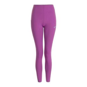 Damskie legginsy Joma Nature. Fioletowe legginsy JOMA, bez wzorów, z elastanu, długie. Za 134,50 zł.
