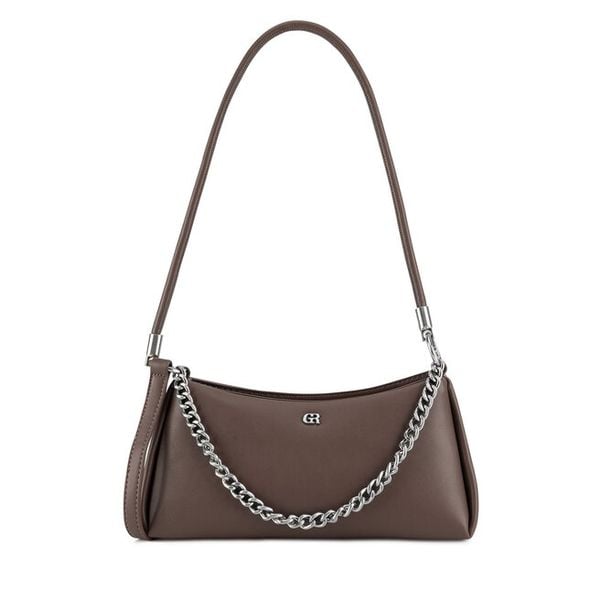 Torebka GINO ROSSI. Brązowe listonoszki Gino Rossi, bez wzorów, bez dodatków. Za 169,99 zł.