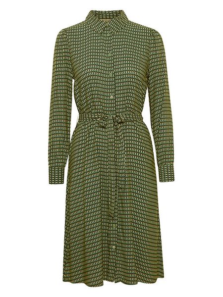 B.young Sukienka w kolorze zielonym rozmiar: 40. Zielone sukienki b.young, na imprezę, s, bez wzorów, z tkaniny, klasyczne, bez kołnierzyka, bez ramiączek, midi. Za 96,37 zł.