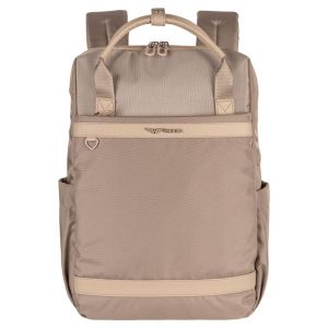 Wings Plecak Miejski Damski Skylark Beige. Brązowe plecaki WINGS. Za 139,90 zł.