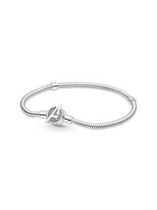 Pandora Srebrna bransoletka rozmiar: onesize. Szare bransoletki Pandora, srebrne. Za 311,85 zł.