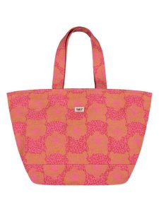 Barts Shopper bag "Juno" w kolorze różowo-pomarańczowo-żółtym - 37 x 36 x 36 cm rozmiar: onesize. Pomarańczowe shopper bag Barts, bez wzorów, z bawełny, na ramię, bez dodatków. Za 140,53 zł.