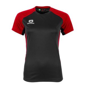 Damski jersey Stanno Stadio. Czarne koszulki sportowe STANNO, bez wzorów, z jersey, bez ramiączek. Za 188,00 zł.