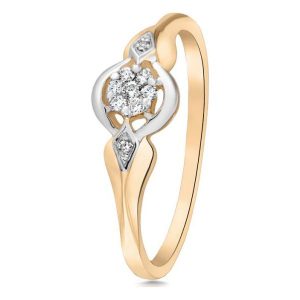 Wspaniały Pierścionek - , Brylant 0,07ct,diament 0,006ct. Pierścionki marki W.KRUK. Za 1 490,00 zł.