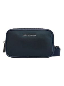 Michael Kors Saszetka w kolorze granatowym - 24 x 11 x 6 cm rozmiar: onesize. Niebieskie nerki i saszetki Michael Kors, bez wzorów, z materiału. Za 380,34 zł.