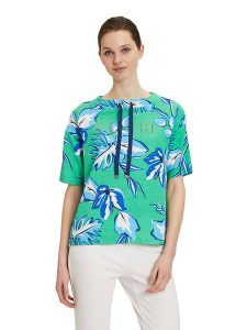 Betty Barclay Bluza w kolorze zielono-niebieskim rozmiar: 38. Niebieskie bluzy Betty Barclay, bez wzorów, bez kaptura. Za 79,03 zł.