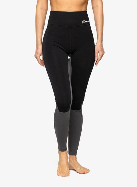 Legginsy termoaktywne damskie Berghaus MTN Seeker ST Legging. Czarne legginsy Berghaus, bez wzorów, z materiału, długie. Za 291,49 zł.