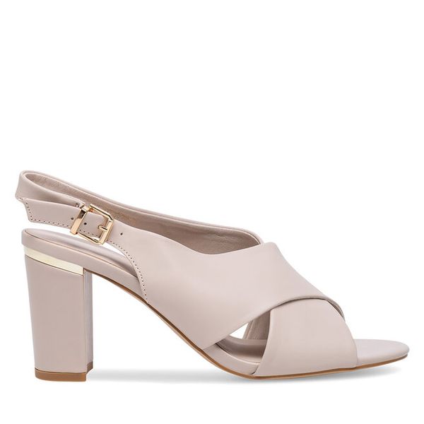 Sandały Lasocki. Niebieskie sandały Lasocki, bez wzorów, bez obcasa, na koturnie, bez zapięcia. Za 169,99 zł.