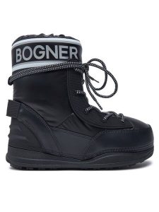 Bogner Śniegowce La Plagne 14 32447034 Czarny. Czarne buty zimowe Bogner, z materiału, bez obcasa, bez zapięcia. Za 919,99 zł.