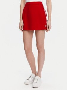 Adidas Spódnica trapezowa adicolor 3-Stripes JD0282 Czerwony Regular Fit. Czerwone spódnice ADIDAS, l, bez wzorów, z syntetyku. Za 149,99 zł.