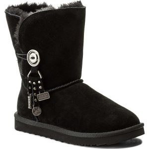 Buty LASOCKI - WS17888-1 Czarny. Botki marki Lasocki. Za 169,99 zł.
