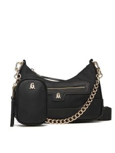 Steve Madden Torebka Bgreed SM13001829 Czarny. Czarne torebki klasyczne Steve Madden, bez wzorów, ze skóry, bez dodatków. Za 349,99 zł.