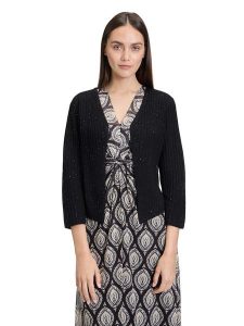 CARTOON Kardigan w kolorze czarnym rozmiar: 38. Czarne kardigany Cartoon. Za 88,64 zł.