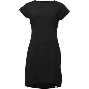 Sukienka damska LOAP Abmajka, XS, czarna. Czarne sukienki WOMEN'S HEALTH, s, bez wzorów, z elastanu, eleganckie, bez kołnierzyka, bez ramiączek, sportowe. Za 175,99 zł.