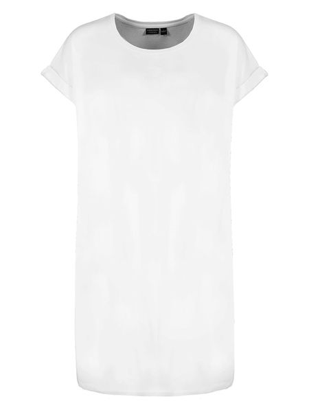 Eight2Nine Sukienka w kolorze białym rozmiar: L. Białe sukienki Eight2Nine, l, bez wzorów, z bawełny, bez kołnierzyka, bez ramiączek, midi. Za 52,30 zł.