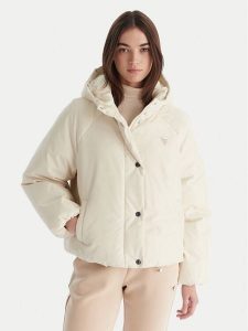 Guess Kurtka zimowa V5BL07 WGLW2 Écru Relaxed Fit. Kurtki Guess, na zimę, xs, z aplikacjami, z syntetyku, bez kaptura. Za 509,99 zł.