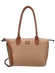 Charm Shopper bag w kolorze beżowym - 42 x 25 x 15 cm rozmiar: onesize. Brązowe shopper bag Charm, bez wzorów, z materiału, na ramię, bez dodatków. Za 143,90 zł.