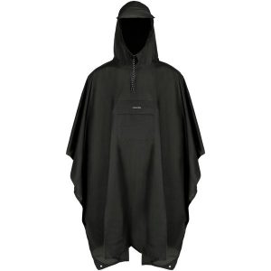 Poncho przeciwdeszczowe dla dorosłych VIKING Vesper. Czarne kurtki Viking, bez wzorów, bez kaptura. Za 168,31 zł.