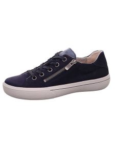 Legero Skórzane sneakersy "Fresh" w kolorze granatowym rozmiar: 41,5. Niebieskie trampki Legero, bez wzorów, bez zapięcia. Za 307,45 zł.