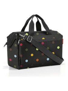 Reisenthel Torba podróżna w kolorze czarnym ze wzorem - 39 x 26 x 16,5 cm rozmiar: onesize. Czarne torby podróżne i sportowe Reisenthel, bez wzorów, z materiału, przez ramię. Za 154,43 zł.