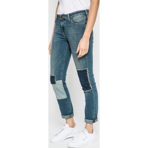 Lee - Jeansy Elly. Niebieskie jeansy marki Lee, z bawełny. W wyprzedaży za 249,90 zł.