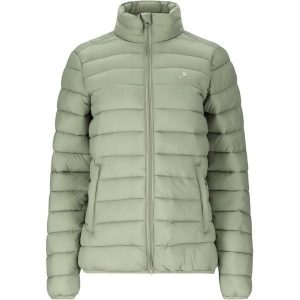 Damska kurtka puchowa Whistler Arubi. Zielone kurtki WHISTLER, bez wzorów, z puchu, bez kaptura. Za 299,00 zł.