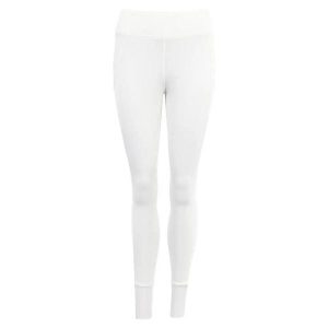 Damskie legginsy jeździeckie z pełną przyczepnością BR Equitation Mandy. Białe legginsy BR, bez wzorów, z elastanu. Za 384,00 zł.
