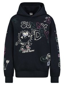 Sublevel Bluza w kolorze czarnym rozmiar: M. Czarne bluzy Sublevel, m, bez wzorów, z kapturem. Za 156,61 zł.