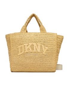 DKNY Torebka R61AYR57 Brązowy. Brązowe torebki klasyczne DKNY, bez wzorów, z syntetyku, bez dodatków. Za 699,99 zł.