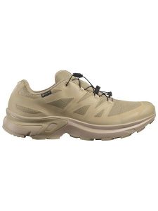 SALOMON Buty turystyczne "XT-Evr GTX" w kolorze beżowym rozmiar: 40,5. Brązowe buty trekkingowe Salomon, z gore-texu, bez zapięcia. Za 417,28 zł.
