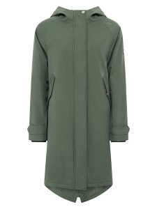 Zwillingsherz Parka "Keep Smiling" w kolorze khaki rozmiar: XL. Brązowe płaszcze Zwillingsherz, xl, bez wzorów, bez kaptura. Za 260,99 zł.