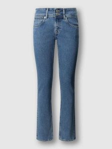 Pepe Jeans Dżinsy "Venus" - Slim fit - w kolorze niebieskim rozmiar: W29/L30. Niebieskie jeansy Pepe Jeans, z aplikacjami, z jeansu. Za 217,99 zł.