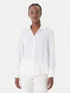 Rinascimento Koszula CFC0127447003 Biały Regular Fit. Białe koszule Rinascimento, xl, bez wzorów, z syntetyku, bez kołnierzyka, bez ramiączek. Za 279,99 zł.