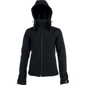 Kurtka damska Kariban Softshell À Capuche Amovible. Czarne kurtki KARIBAN, bez wzorów, z softshellu, bez kaptura. Za 283,00 zł.