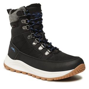 Trapery Sprandi. Czarne buty zimowe Sprandi, bez obcasa, bez zapięcia. Za 183,99 zł.