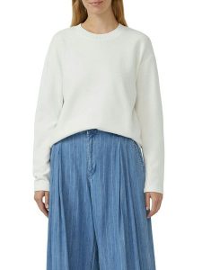 S.Oliver Bluza w kolorze białym rozmiar: 44. Białe bluzy s.Oliver, s, bez wzorów, bez kaptura. Za 104,95 zł.