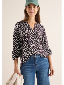 Cecil Bluzka w kolorze brązowym rozmiar: XS. Brązowe bluzki Cecil, s, bez wzorów, z wiskozy, klasyczne, bez kołnierzyka, bez ramiączek. Za 95,92 zł.