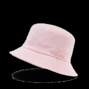 Bucket Hat WINGS UNLEASH bawełniany kapelusz PINK. Czerwone kapelusze WINGS, bez wzorów, z bawełny, eleganckie. Za 49,90 zł.