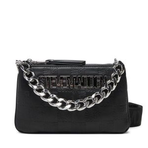 Torebka Steve Madden. Czarne listonoszki Steve Madden, bez wzorów, bez dodatków. Za 299,99 zł.