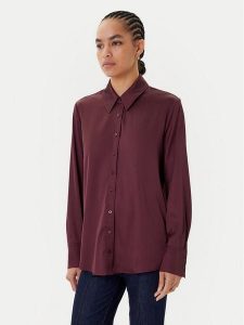 Guess Koszula A114 Bordowy Regular Fit. Czerwone koszule Guess, xs, z aplikacjami, z syntetyku, bez kołnierzyka, bez ramiączek. Za 299,99 zł.