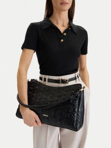 MEXX Torebka CEO-MEXX-AJ-001-09 Czarny. Czarne torebki klasyczne Mexx, bez wzorów, z materiału, bez dodatków. Za 189,99 zł.