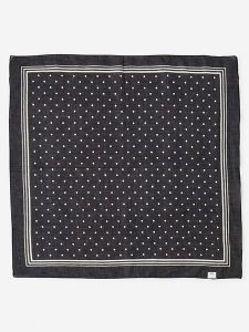 Becksöndergaard Chusta "Devi Cotta" w kolorze czarnym - 55 x 55 cm rozmiar: onesize. Czarne apaszki i chusty Becksöndergaard, bez wzorów, z bawełny. Za 61,46 zł.
