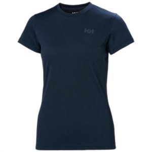Koszulka damska Helly Hansen HH Lifa Active Solen. Niebieskie bluzki Helly Hansen, bez wzorów, z tkaniny, sportowe, bez kołnierzyka, bez ramiączek. Za 256,00 zł.