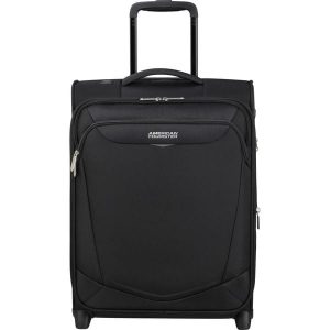 Walizka na 2 kółkach American Tourister SummerRide S. Czarne walizki AMERICAN TOURISTER, bez wzorów, z materiału. Za 505,00 zł.