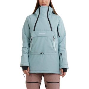 Kurtka narciarska damska Hooper Anorak. Zielone kurtki sportowe FUNDANGO, l, bez wzorów, bez kaptura, narciarskie. Za 599,00 zł.