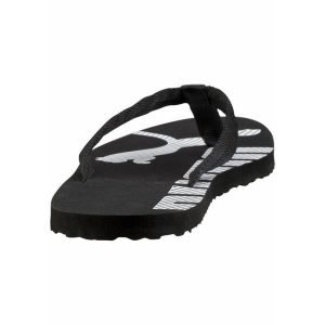 Klapki Epic Flip v2 PUMA Black White. Białe klapki Puma, bez wzorów, z materiału, bez obcasa. Za 148,00 zł.