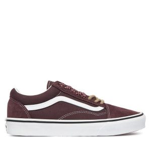 Tenisówki Vans. Fioletowe trampki Vans, bez wzorów, bez zapięcia. Za 369,99 zł.