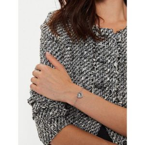 Bransoletka Guess. Szare bransoletki Guess, srebrne. Za 199,99 zł.